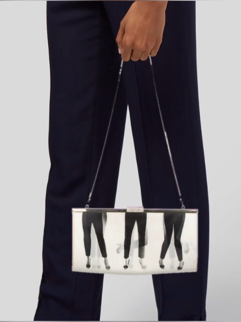 Kate Spade Limited Edition Lenticular ‘Georgie Dancing Legs’ Clutch